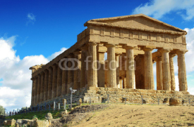 Naklejki valle dei templi - agrigento - sicilia