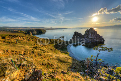 Shaman Rock, Island of Olkhon, Lake Baikal, Russia