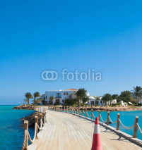 Fototapety Sea Village Panorama