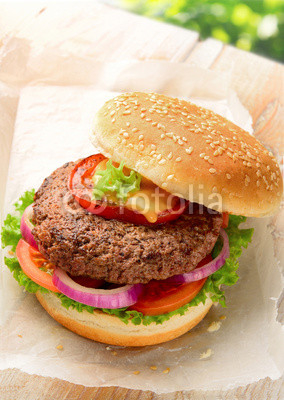 Hamburger pure beef