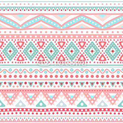 Tribal ethnic seamless stripe pattern. Vector illustration