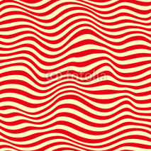 Naklejki Seamless red striped background. Vector illustration