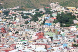 Fototapety Colorful view of the city Guanajuato, Mexico.
