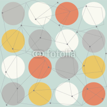 Fototapety scandinavian geometric modern seamless pattern