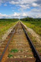 Fototapety railway disappearing into perspective