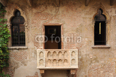 balcone della casa di Giulietta a Verona
