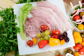 Fototapety choice of cold cuts