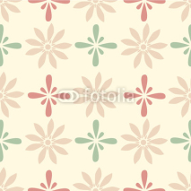 Naklejki Seamless floral pattern