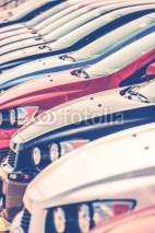 Fototapety Cars in Dealer Stock