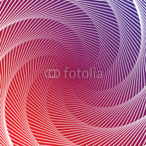 Naklejki Design colorful twirl movement illusion background. Abstract str