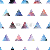 Obrazy i plakaty Triangles seamless pattern.
