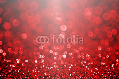 Fancy ruby red Valentine's Day or Christmas glitter Sparkle Background or party invite