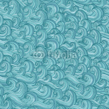 Fototapety Savage Waves seamless pattern