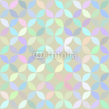 Fototapety Geometrical pattern at light background