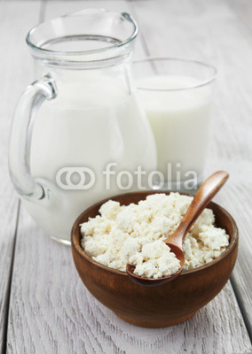 Dairy products on the table