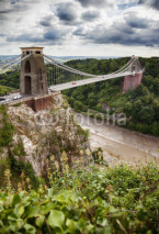 Fototapety view at Bristol bridge