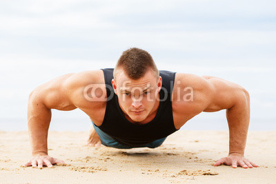 Fitness on the beach