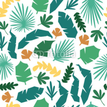 Fototapety jungle pattern vector seamless background