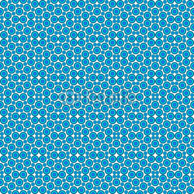 seamless bubble dots pattern