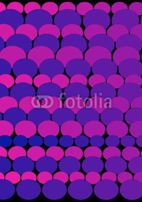 Colorful circles for background