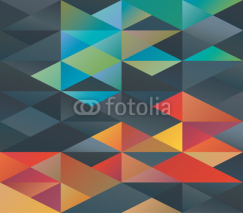 Fototapety Colorful triangles ornament