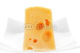 Fototapety french gourmet triangle of parmesan