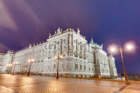Naklejki The Royal Palace of Madrid, Spain.