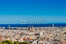 Obrazy i plakaty Cityscape of Barcelona. Spain.
