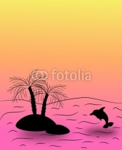 Fototapety Island in the sea