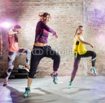 Fototapety dance workout