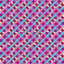 Naklejki Abstract colorful geometric background. Vector illustration.