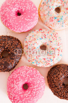Naklejki American donuts. 