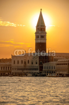 Naklejki venezia tramonto 7672