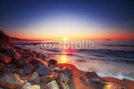 Fototapety Sunrise over sea