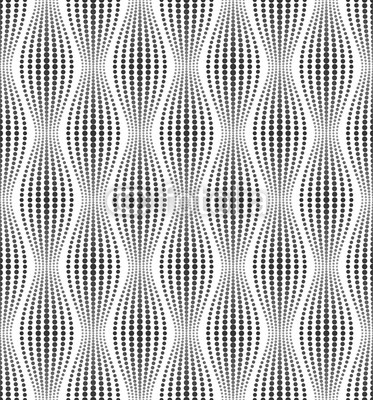 Vector seamless texture. Modern abstract background. Geometric patterns of dots.