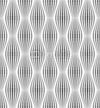 Naklejki Vector seamless texture. Modern abstract background. Geometric patterns of dots.