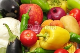 Naklejki vegetables and fruit