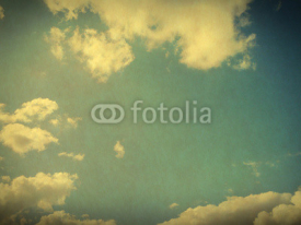 Obrazy i plakaty retro image of cloudy sky