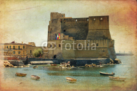 Fototapety Napoli, Castel dell'Ovo