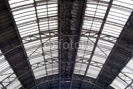 Fototapety Ceiling in railway station