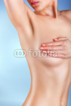 Naklejki Beautiful woman's body