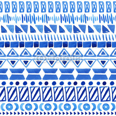 Seamless aztec pattern.
