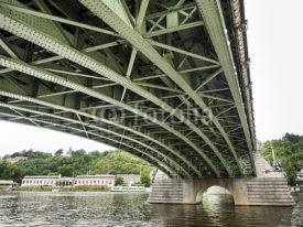 Fototapety Under the bridge in Prague