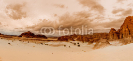 Naklejki Panorama Sand desert Sinai, Egypt, Africa