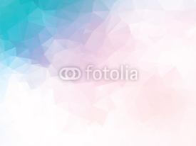 Fototapety pink blue geometric background