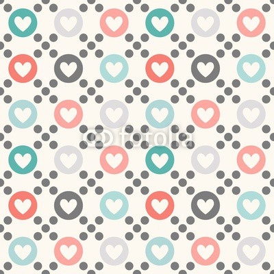Love Seamless pattern vector template