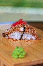 Fototapety sushi unagi