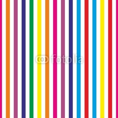Seamless colorful stripes vector background or pattern