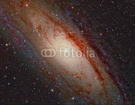 Naklejki M31 Andromeda Galaxy