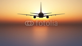 Fototapety avion de pasajeros
